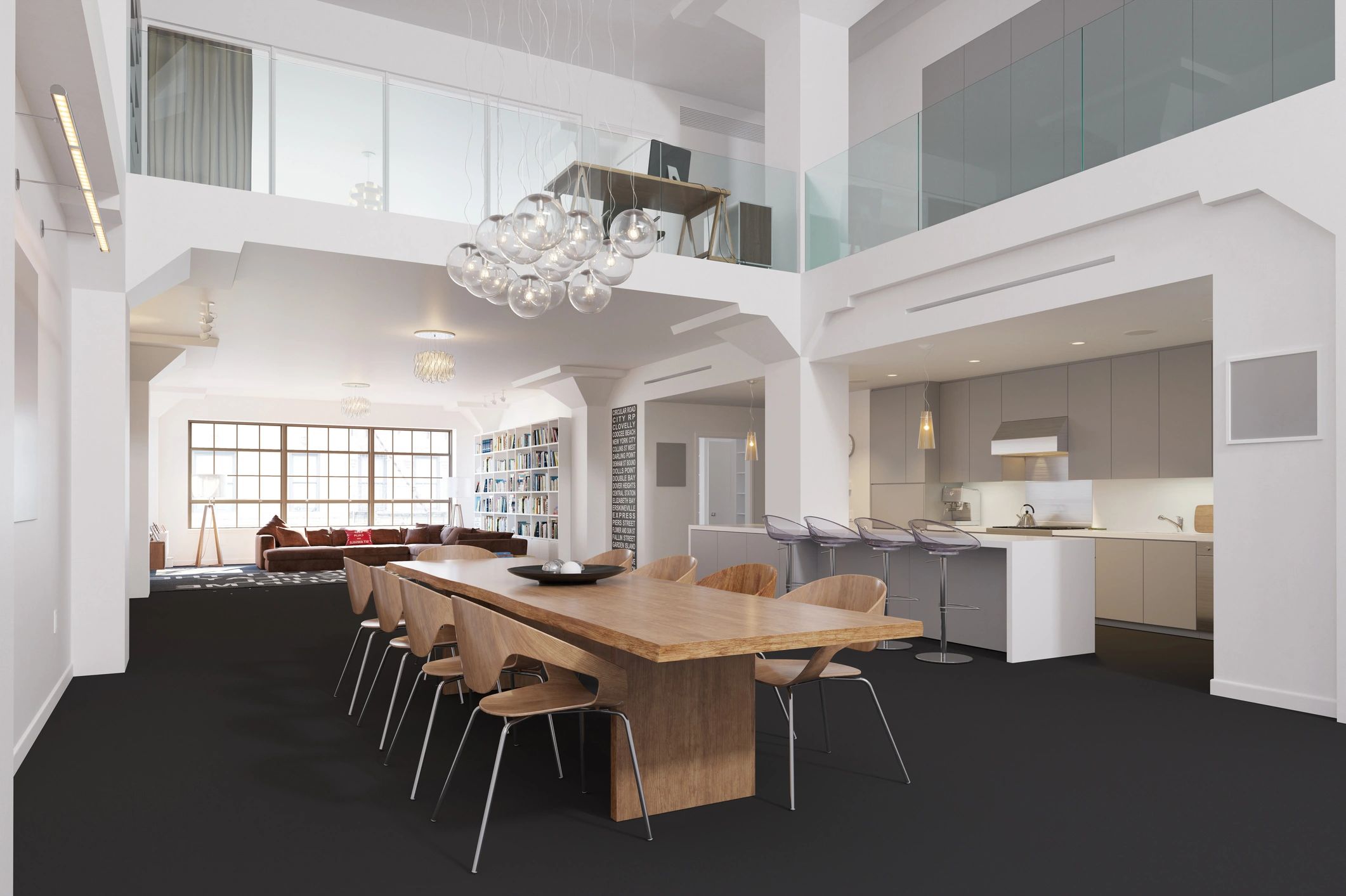 Contemporary residential amenity space